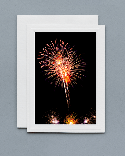 Lavilo™ Greeting Cards - Front Side - Fireworks