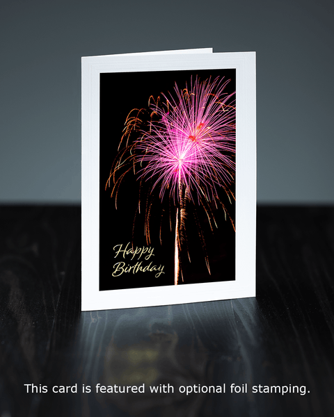 Lavilo™ Greeting Cards - Front Side - Fireworks