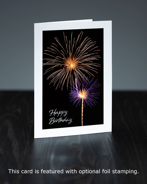 Lavilo™ Greeting Cards - Front Side - Fireworks