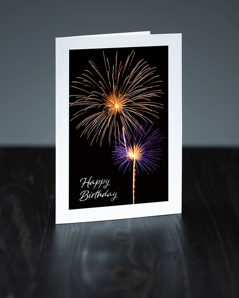 Lavilo™ Greeting Cards - Front Side - Fireworks