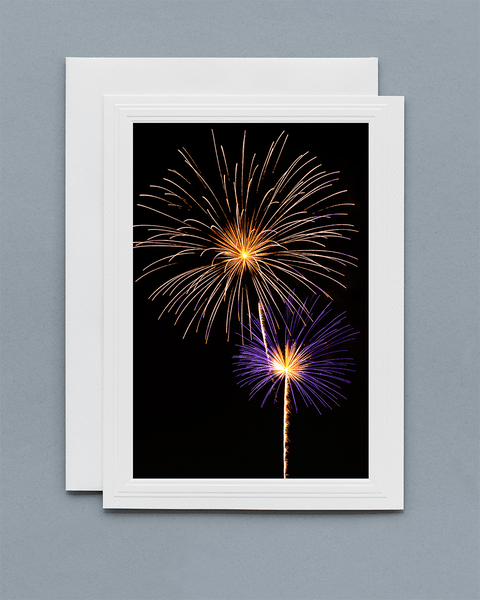 Lavilo™ Greeting Cards - Front Side - Fireworks