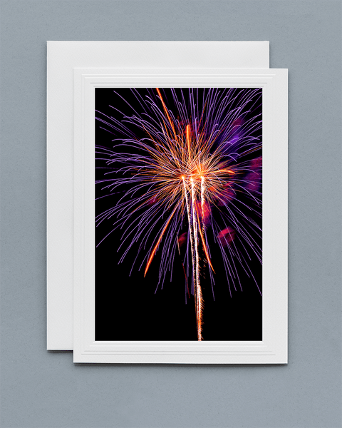 Lavilo™ Greeting Cards - Front Side - Fireworks