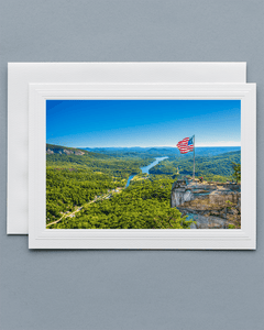 Lavilo Greeting Card - Front Image of Chimney Rock