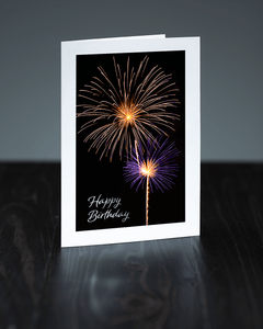 Lavilo™ Greeting Cards - Front Side - Fireworks